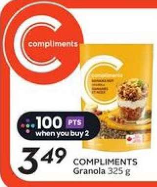 COMPLIMENTS Granola 325 g