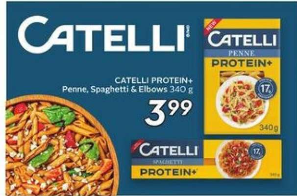 CATELLI PROTEIN+ Penne, Spaghetti & Elbows