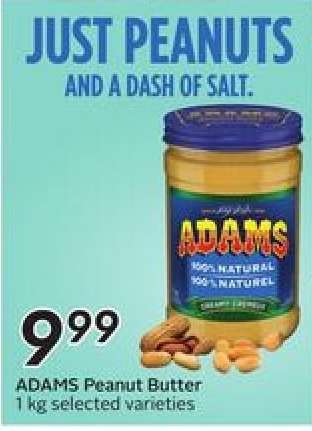Adams Peanut Butter
