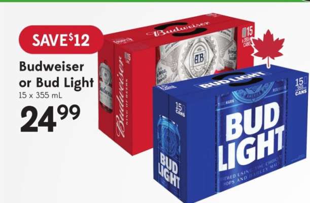 Budweiser or Bud Light