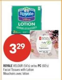 ROYALE VELOUR (54's) or/ou PC (60's)