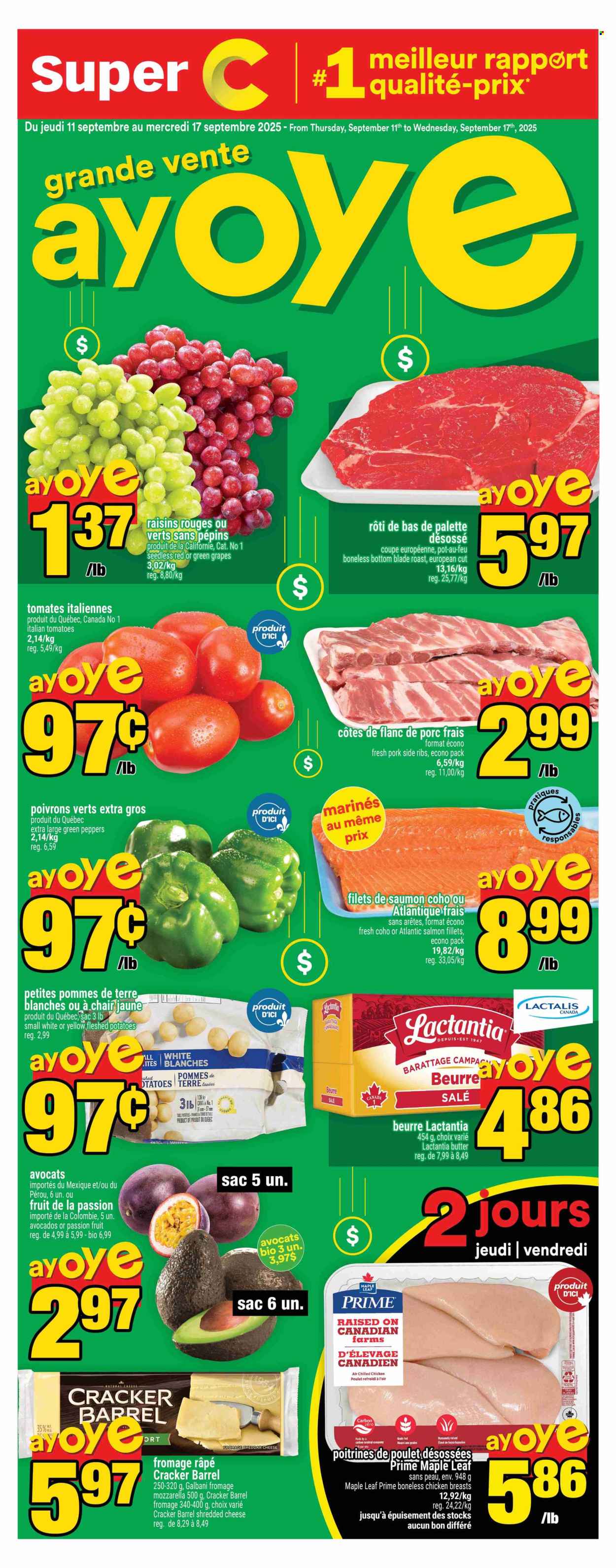 Super C flyer - September 11, 2025 - September 17, 2025. Page 1