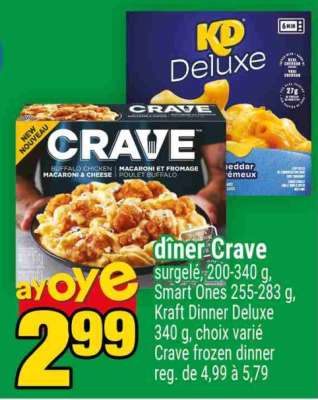 DÎNER CRAVE