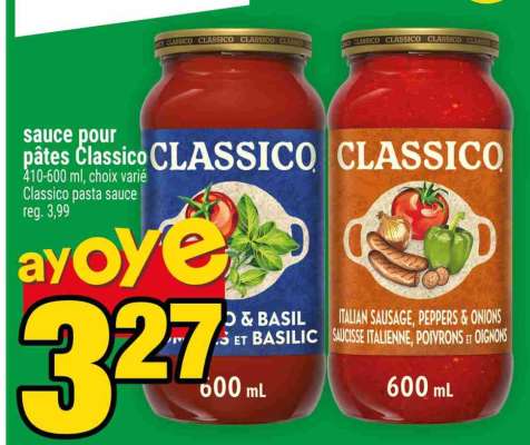 Classico Pasta Sauce