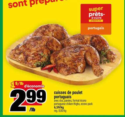Cuisses de Poulet Portugais
