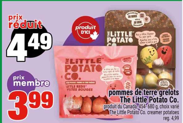 Pommes de terre grelots The Little Potato Co.