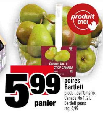 POIRES BARTLETT