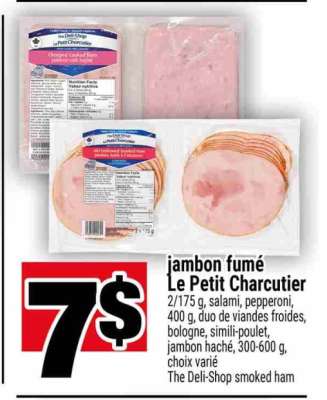 Jambon Fumé Le Petit Charcutier