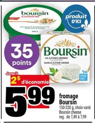 FROMAGE BOURSIN