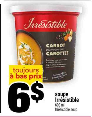 SOUPE IRRÉSISTIBLE