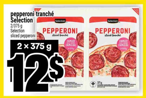PEPPERONI TRANCHÉ SÉLECTION