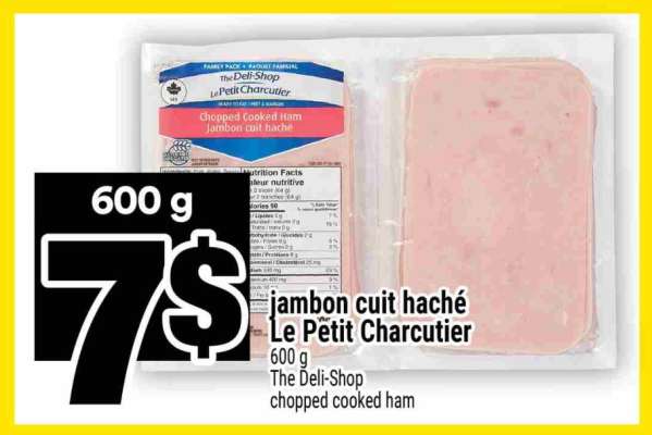 Jambon Cuit Haché Le Petit Charcutier