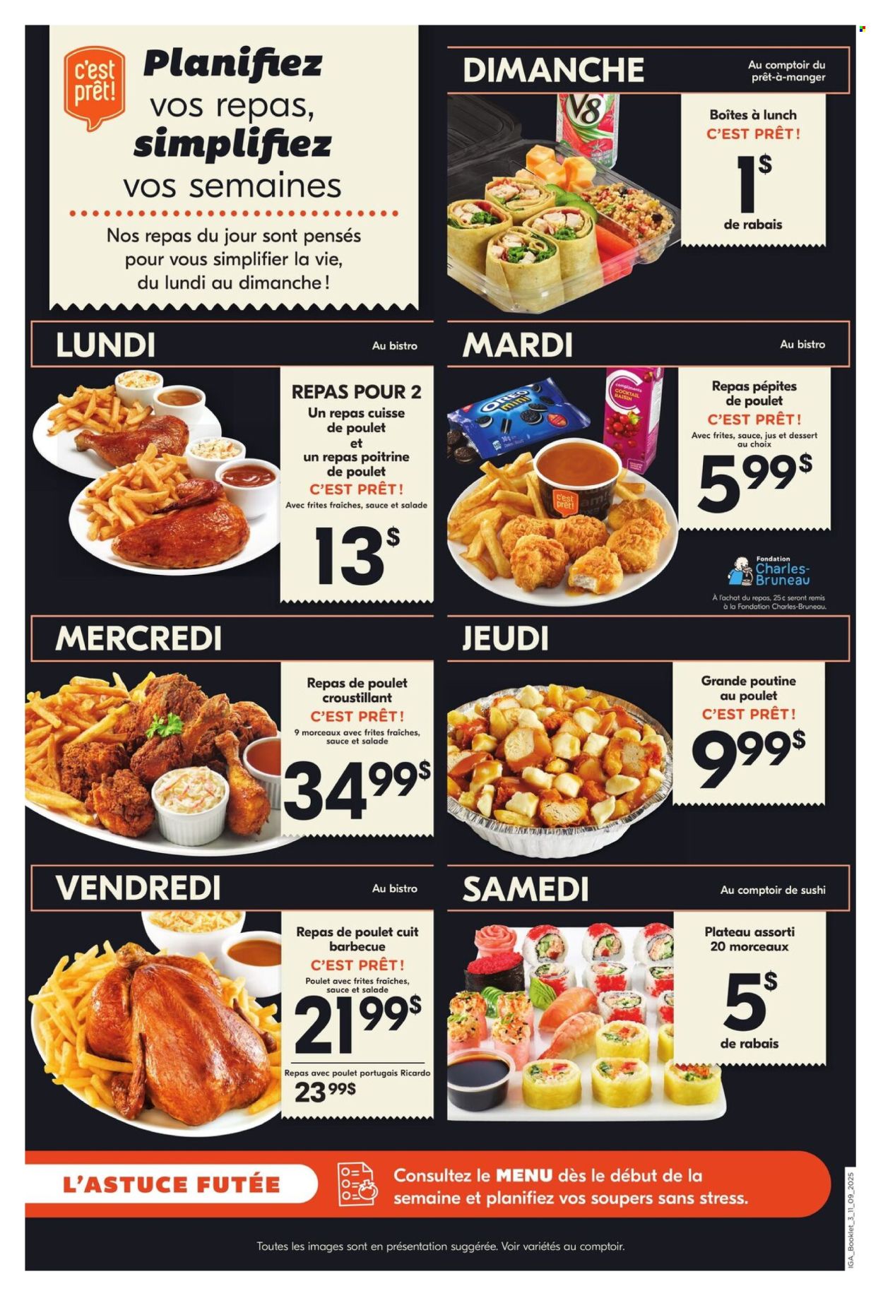 IGA flyer - September 11, 2025 - September 17, 2025. Page 3