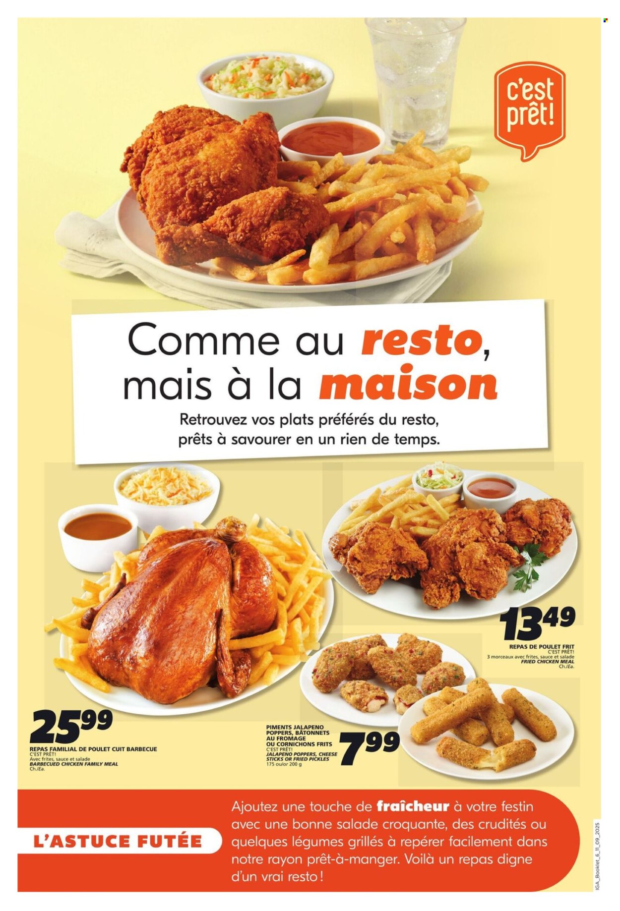IGA flyer - September 11, 2025 - September 17, 2025. Page 6