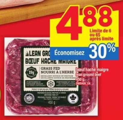 BŒUF HACHÉ MAIGRE