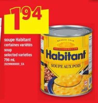 SOUPE HABITANT