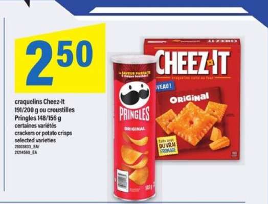 Cheez-It or Pringles