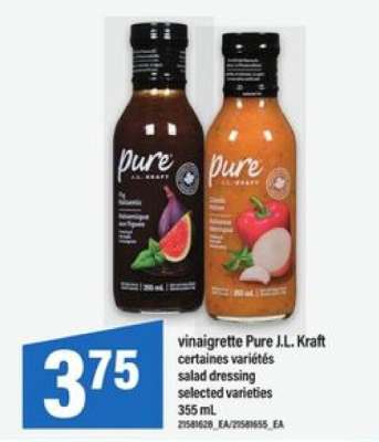 VINAIGRETTE PURE J.L. KRAFT