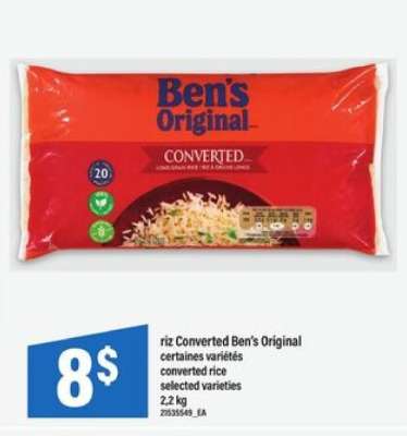 BEN’S ORIGINAL CONVERTED RICE
