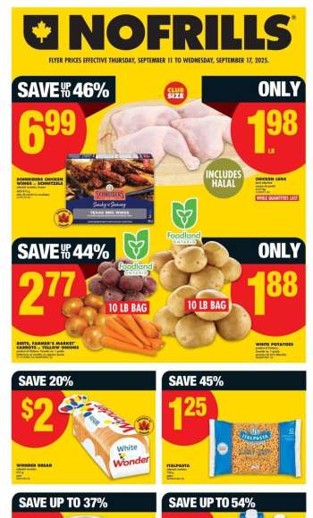 No Frills Flyer - September 11, 2025 - September 17, 2025.