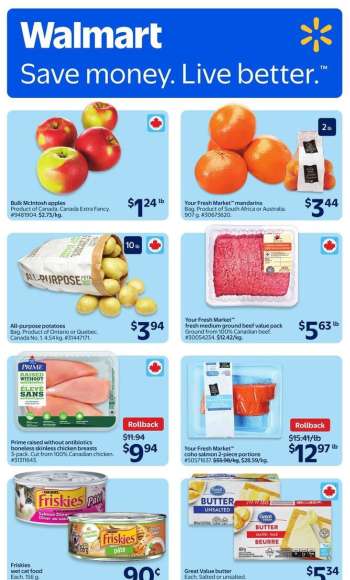 Walmart Flyer - September 11, 2025 - September 17, 2025.