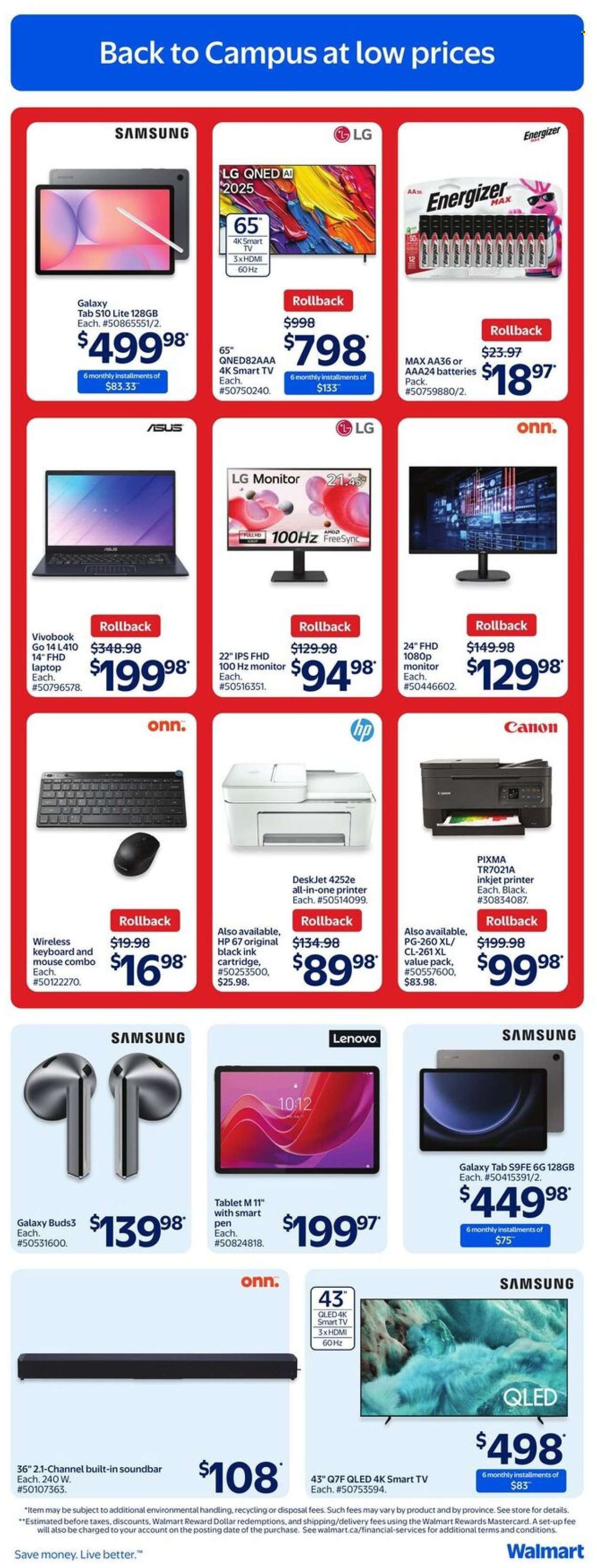 Walmart flyer - September 11, 2025 - September 17, 2025. Page 20
