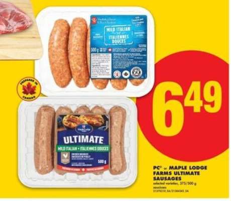 PC or Maple Lodge Farms Ultimate Sausages