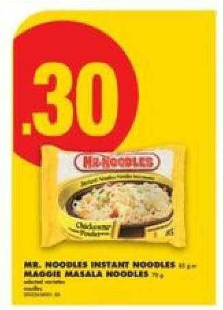 MR. NOODLES INSTANT NOODLES / MAGGIE MASALA NOODLES