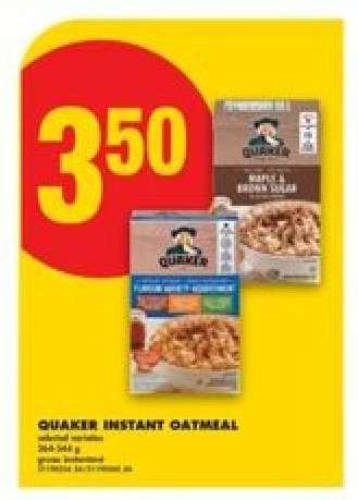 Quaker Instant Oatmeal