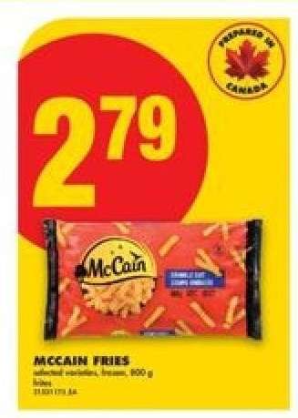 McCain fries