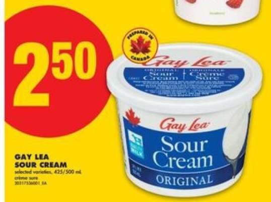 GAY LEA SOUR CREAM