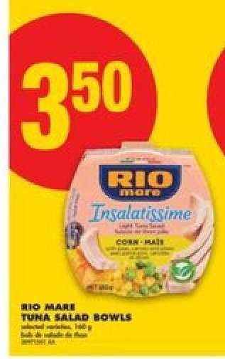 RIO MARE TUNA SALAD BOWLS