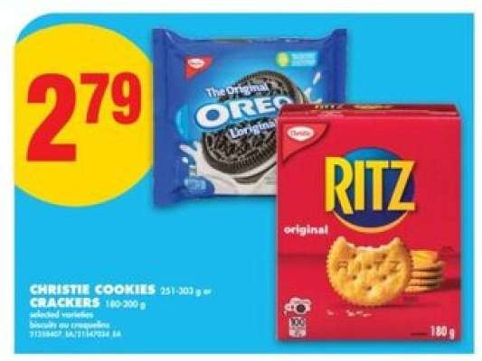 CHRISTIE COOKIES or CRACKERS