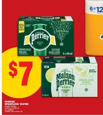 Perrier Sparkling Water
