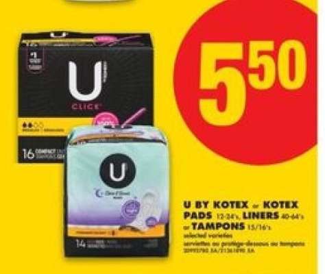 U by Kotex or Kotex