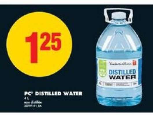 PC Distilled Water