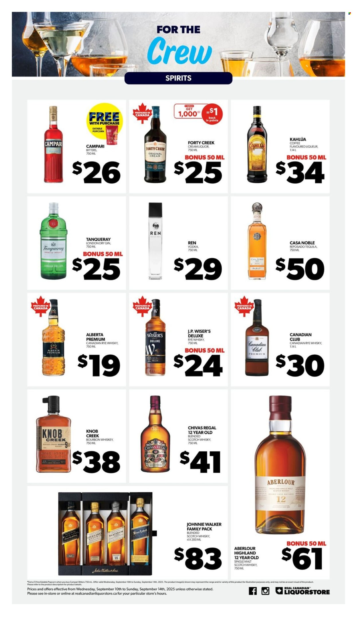 Real Canadian Liquorstore flyer - September 10, 2025 - September 14, 2025. Page 3