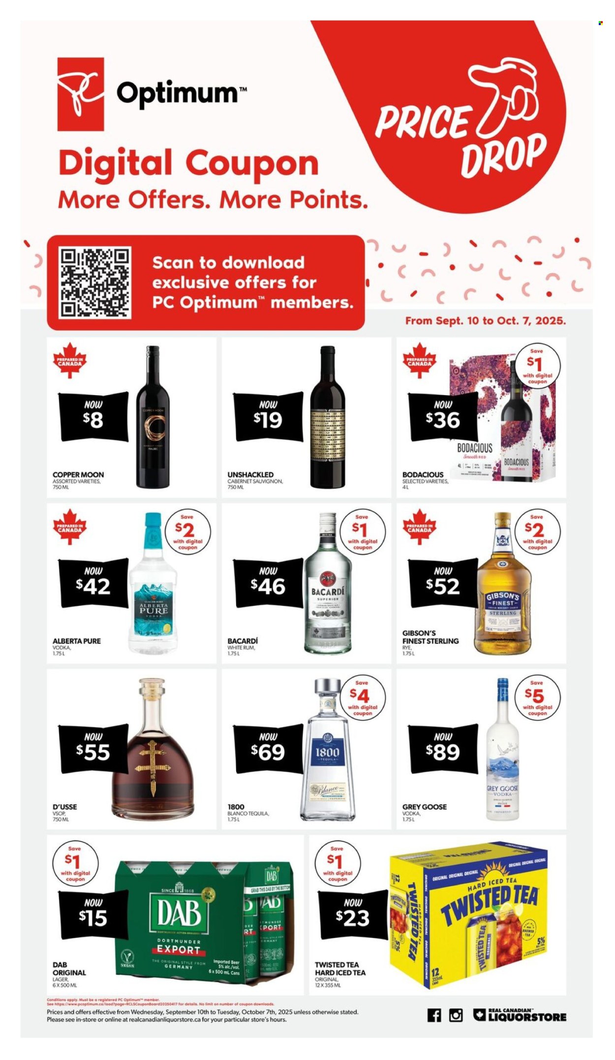 Real Canadian Liquorstore flyer - September 10, 2025 - September 14, 2025. Page 6