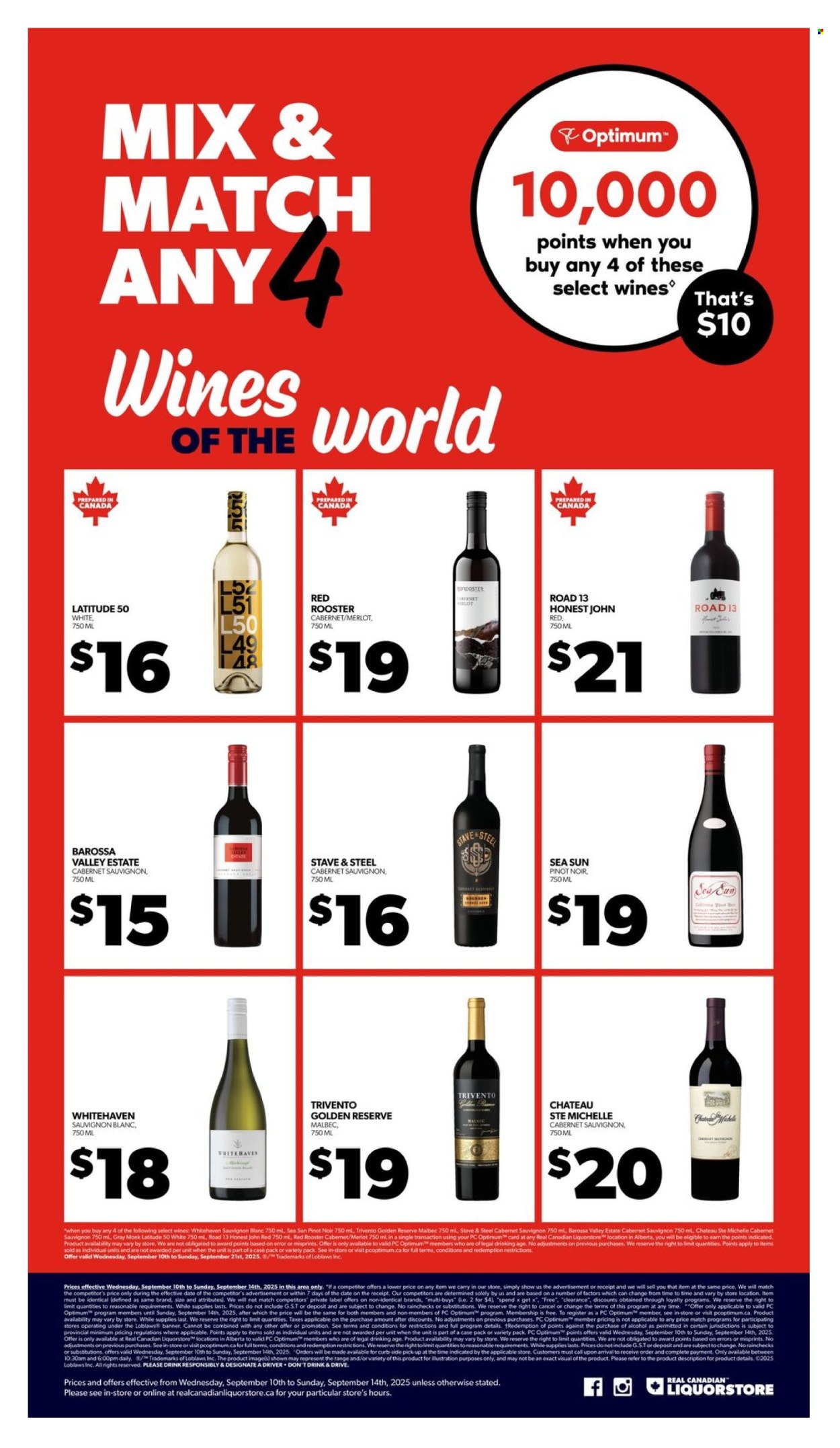 Real Canadian Liquorstore flyer - September 10, 2025 - September 14, 2025. Page 8