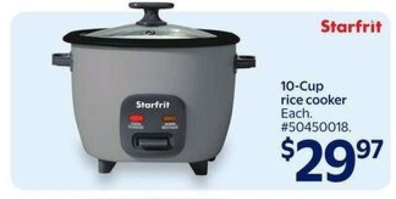 Starfrit 10-Cup Rice Cooker