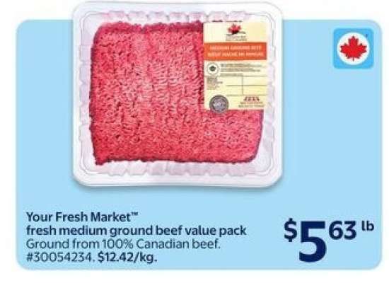 Your Fresh Market™ Fresh Medium Ground Beef Value Pack