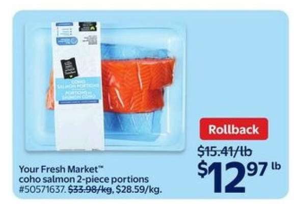 Your Fresh Market™ Coho Salmon 2-Piece Portions