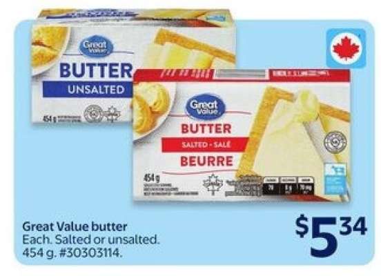 Great Value Butter