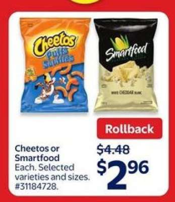 Cheetos or Smartfood