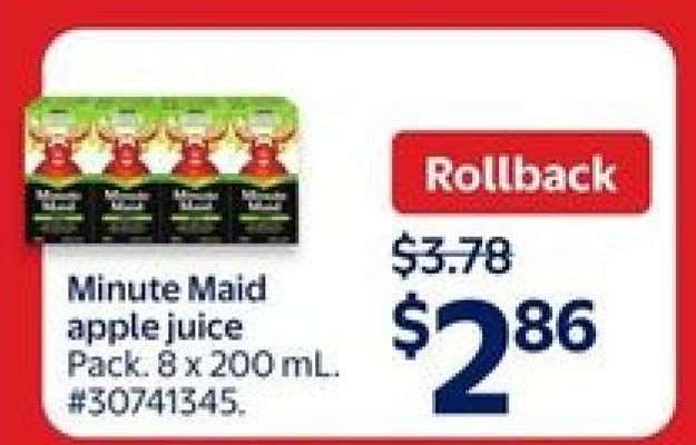 Minute Maid Apple Juice
