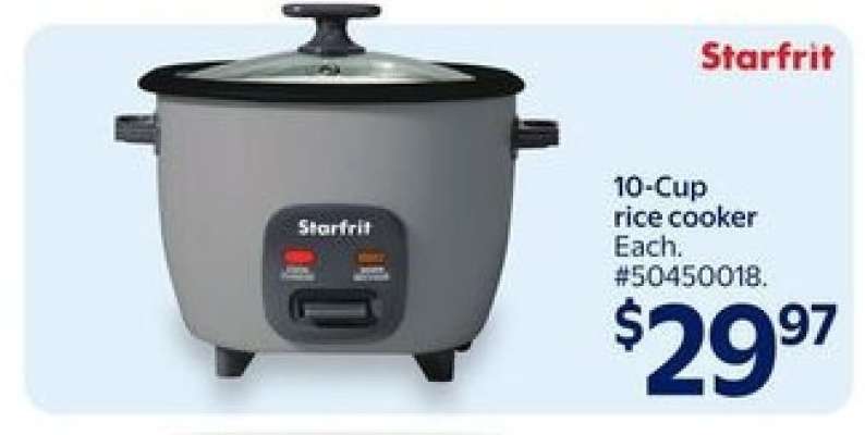 Starfrit 10-Cup Rice Cooker
