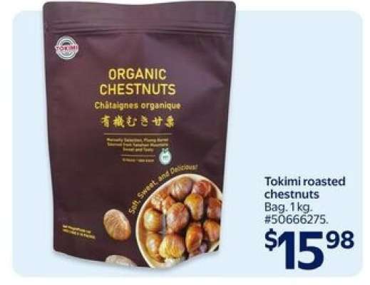 Tokimi roasted chestnuts