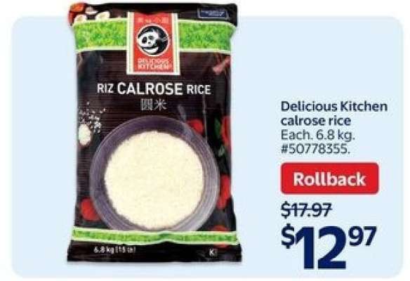 Delicious Kitchen Calrose Rice