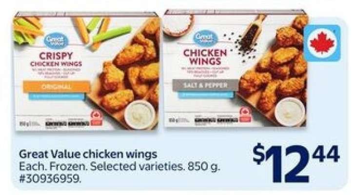 Great Value Chicken Wings