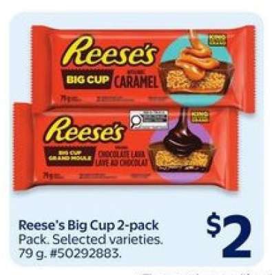 Reese's Big Cup 2-pack